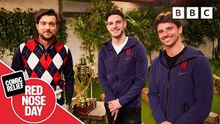 Jack Whitehall plays golf with Declan Rice and Mason Mount   Red Nose Day: Comic Relief 2022  BBC