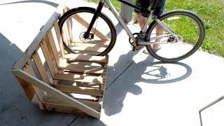 Build a Pallet Bike Rack