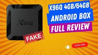 X96Q 4GB/64GB Android TV Box | Full Review | اردو / हिंदी` | Urdu / Hindi