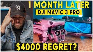 DJI MAVIC 3 PRO - 1 MONTH LATER REVIEW | Should You BUY IT?