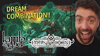 "UK Drummer REACTS to Mastodon, Lamb of God - Floods of Triton!!! REACTION