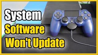 How to Fix PS4 Error Code SU-30746-0 System Software UPDATE STUCK! (Fast Method!)