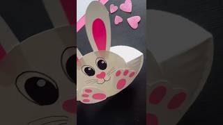 Paper plate easter bunny | Easter bunny crafts