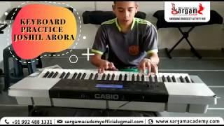 KEYBOARD - FINGERING EXERCISES Session at Sargam Academy by Joshil Arora