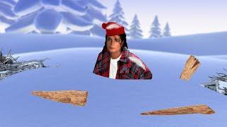 Michael Jackson tries not to freeze