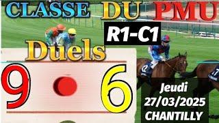 Pronostic PMU : Bases solide du quinté du jeudi 27/03/2025 PRIX JOCKER