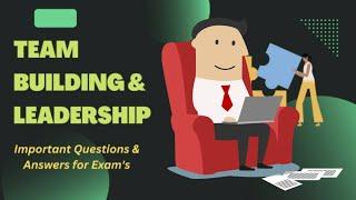 Important Questions of Team building & Leadership for BBA 3rd Sem #ccsu