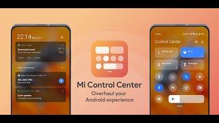 Mi Control Center: Notifications and Quick Actions