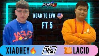 #kofxv XiaoHey ( Kyo, Beni, Iori) Vs LACID (Meitenkun, Shermie, Ash) - Road to EVO USA