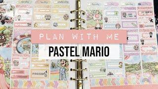 Plan With Me  Pastel Mario! (Scribble Prints Co.)