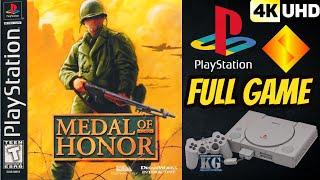 Medal of Honor | PS1 | 4K60ᶠᵖˢ UHD| Longplay Walkthrough Playthrough Full Movie Game