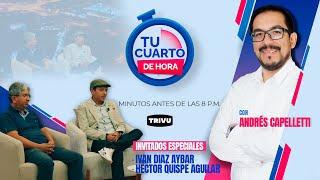 Héctor Quispe e Iván Aybar en Tu Cuarto de Hora⏱️