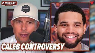Reaction to Caleb Williams CONTROVERSY, Myles Garrett SKIPS OTAs, Stefon Diggs boat video | 3 & Out