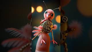 I Made Tiny Steampunk Flamingos That Actually Work #ai #steampunk #flamingo #artificialintelligence
