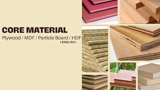 Interior Best Material for Home Interior || MDF, HDF, HDHMR, BWP HDF, PARTICLE  ||