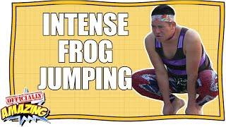 Really Intense Frog Jumping | Officially Amazing | Nugget