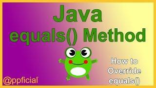 Overriding the Object equals Method - Java Override Example - Comparing Objects - APPFICIAL