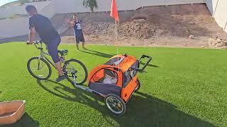 VEVOR Bike Trailer for Toddlers