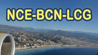 Layover in Barcelona, Flight Nice to La Coruña (NCE-BCN-LCG)