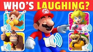 Guess The Mario Characters By Their Laugh...! 