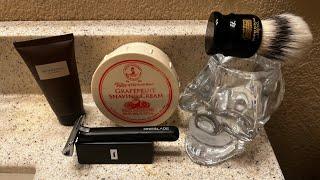 OneBlade, “The Element”, TOBs Grapefruit, Simpson Chubby 2 Synthetic & Burberry London Aftershave.