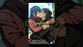 Eren DELETED Scene from the Anime #Aot #eren #mikasa