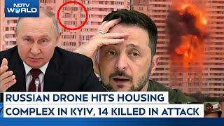 Russia Ukraine War | Russia Launches Major Drone Attack on Kyiv, Kills at Least 14