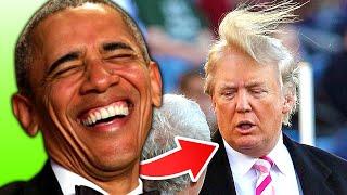 US Presidents React To CRINGE Donald Trump Moments