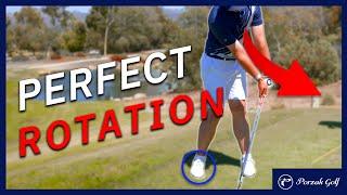 PERFECT ROTATION Through IMPACT || Downswing Drills