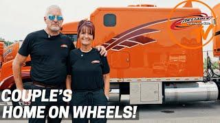 America's Boujie Truckers! Couple shares luxury home on wheels | Reliable Carriers Cribs S5 E3