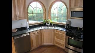 Corner sink kitchen design ideas