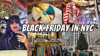 Black Friday Adventures in NYC: Holiday Fun & Thrifting!