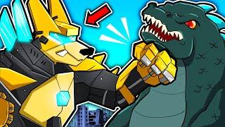 ROBOT PAZZO PRENDE A PUGNI KAIJU GIGANTI IN VR! HO TAGLIATO LA TESTA A GODZILLA?! *NON CI CREDO*