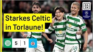 Celtic erlebt historische Nacht: Celtic Glasgow - Slovan Bratislava | UEFA Champions League | DAZN