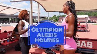 Olympian Alexis Holmes