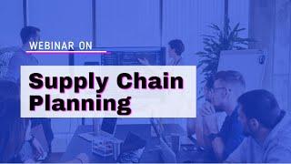 Supply Chain Planning