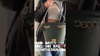 shop: italianthesign.com Brand: Imutti Milano Model: Soe bag #fashion #bucketbags  #italianbrand