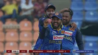 Sri Lanka vs West Indies 1st ODI Highlights | Asalanka 77, Madushka 69 | SL Take 1-0 Lead