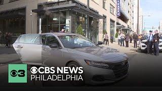 Car chase ends with arrest in Center City Philadelphia