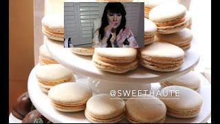 Pumpkin Spice Macarons Tutorial Recipe | SWEETHAUTE