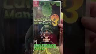 My Luigi’s Mansion Series for the GameCube and Nintendo Switch