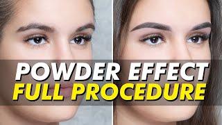 Bold Powder Effect brows | Semi-permanent makeup for eyebrows | Eye Design NY