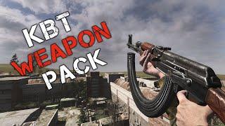 ОРУЖИЕ В S.T.A.L.K.E.R. CoC "Град обреченный" (KBT Weapon Pack XL) Часть 1.