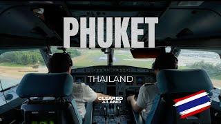 PHUKET | AIRBUS A321 LANDING 4K