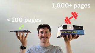 Best Books by Length: 1 Page to 1,000+ Pages