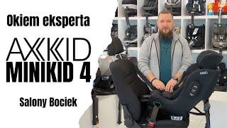 AXKID MINIKID 4 - fotelik RWF do 125 cm okiem eksperta - Bociek.eu