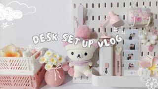  vlog 04: desk setup, cute and functional 𐙚˚⊹  | philippines ️