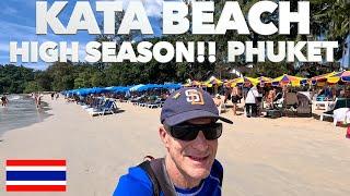 KATA BEACH PHUKET DURING HIGH SEASON 