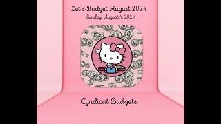 Happy Sunday!! Let's Budget my August pay vs August bills