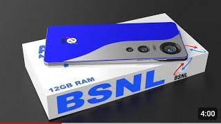 BSNL Launch New Mobile + FREE 1 Year Unlimited Data | 12GB RAM,6000mAh #bsnlvsjio